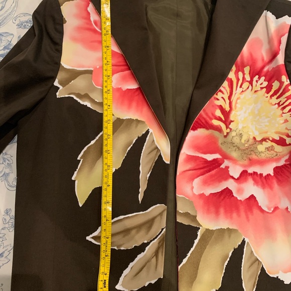 Beautiful Ellen Tracy Linda Allard open jacket - size 4 fits like a 6 - Picture 4 of 8